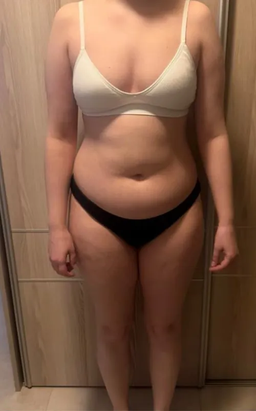 Przemiana sylwetki nr 14 – przed treningiem personalnym Body Creator Wrocław